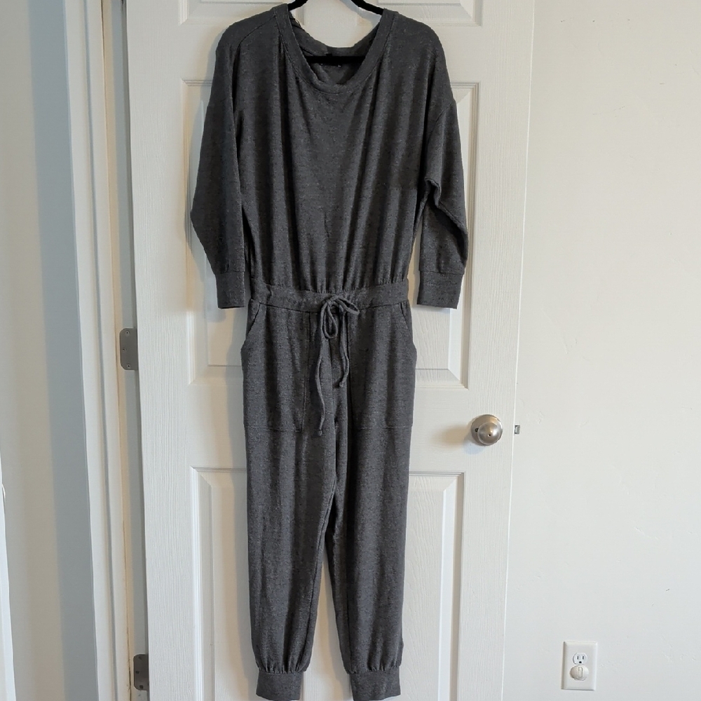 Express Charcoal Jumpsuit